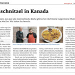 Kalbsschnitzel in Kanada