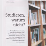 Studieren, warum nicht?