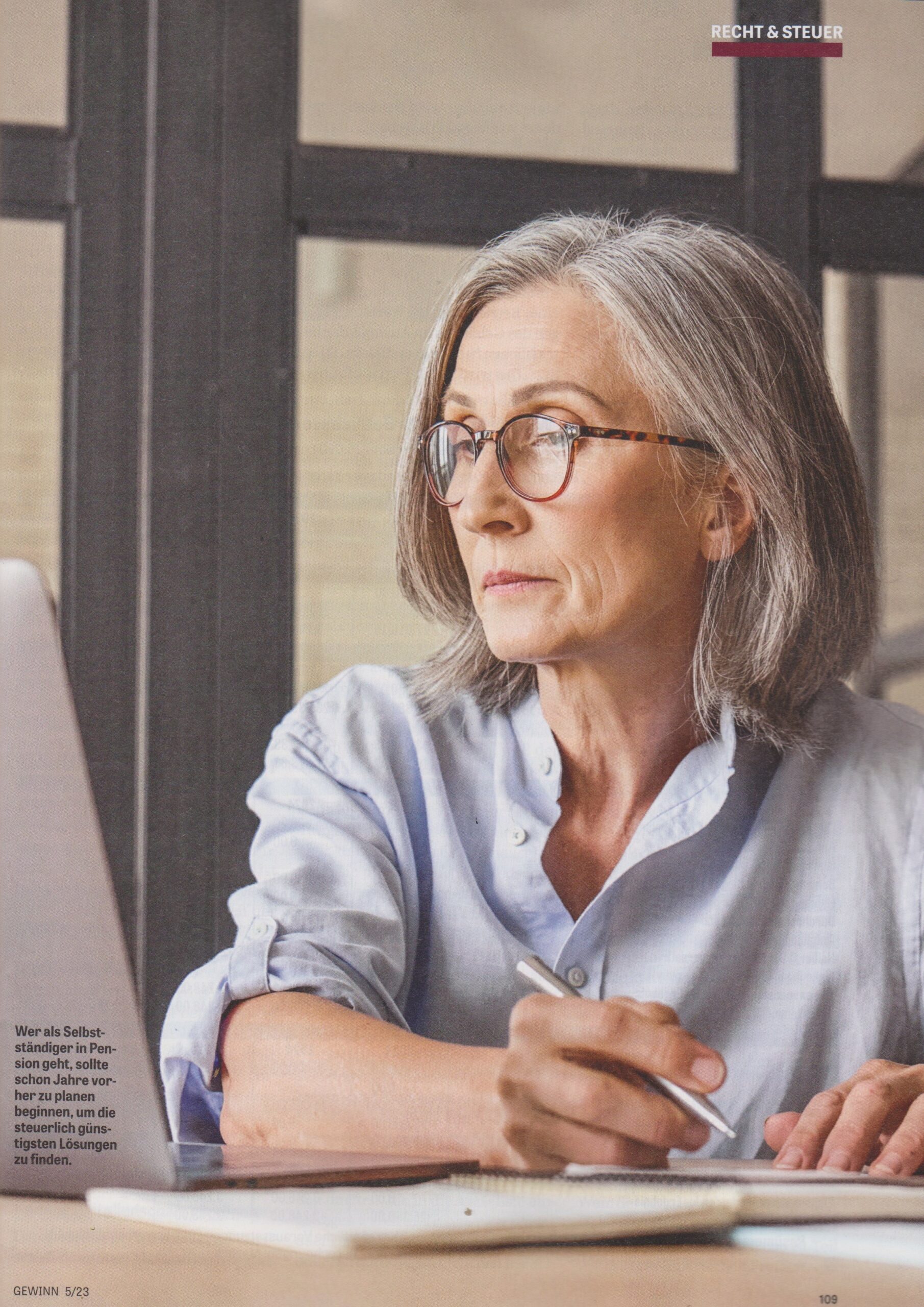 Wenn Selbstständige in Pension gehen