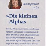 Die kleinen Alphas