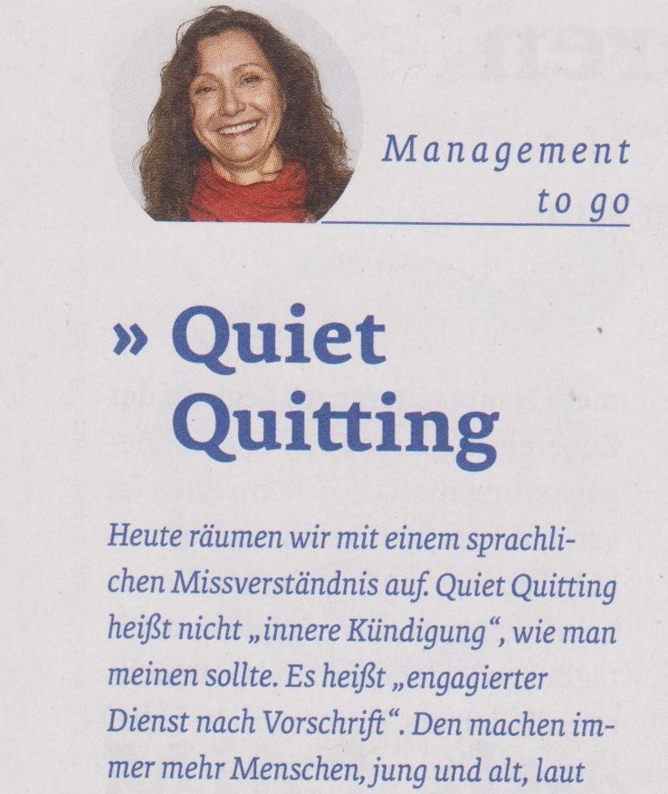 Was “Quiet Quitting” wirklich bedeutet