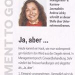 Ja, aber …
