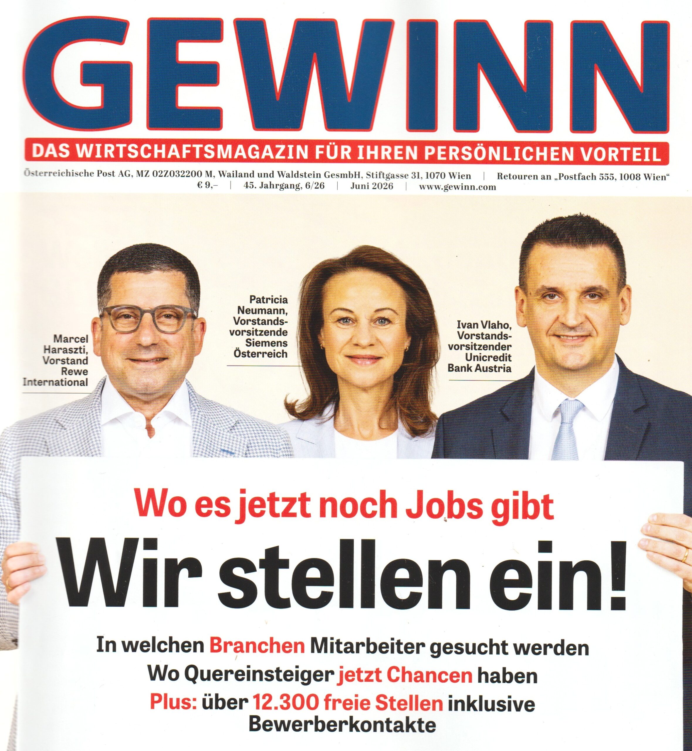 Wir stellen ein!
